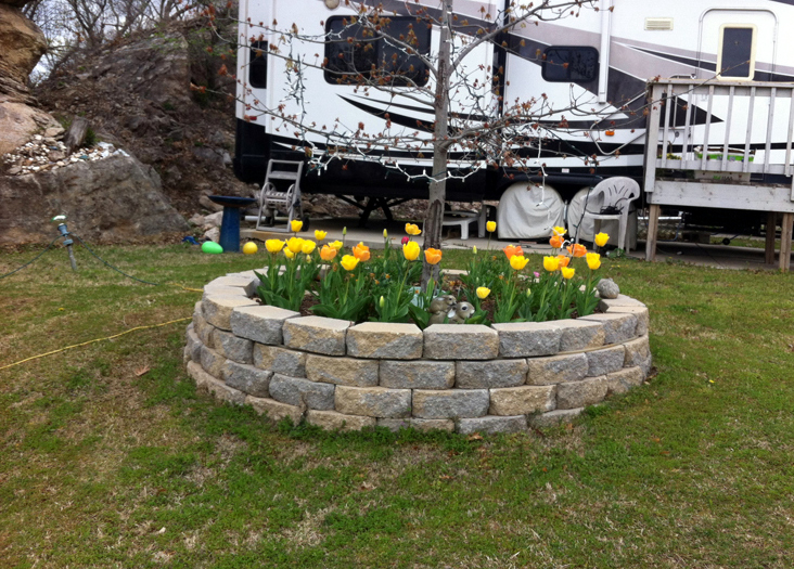 Signs of Spring at Riverview RV Park